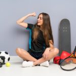 playing sports