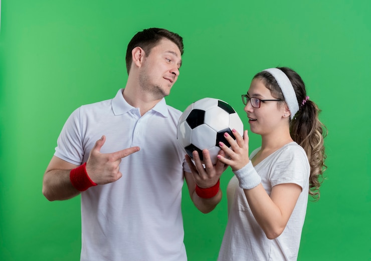 playing sports