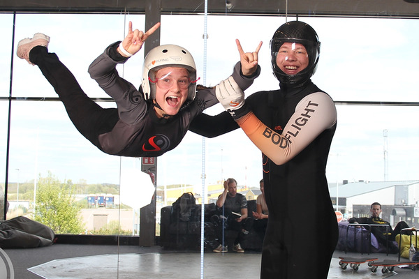 skydiving